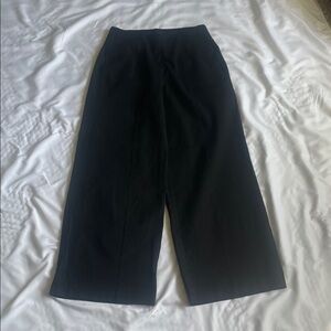 Old Navy Black Wide-Leg Pixie Pants